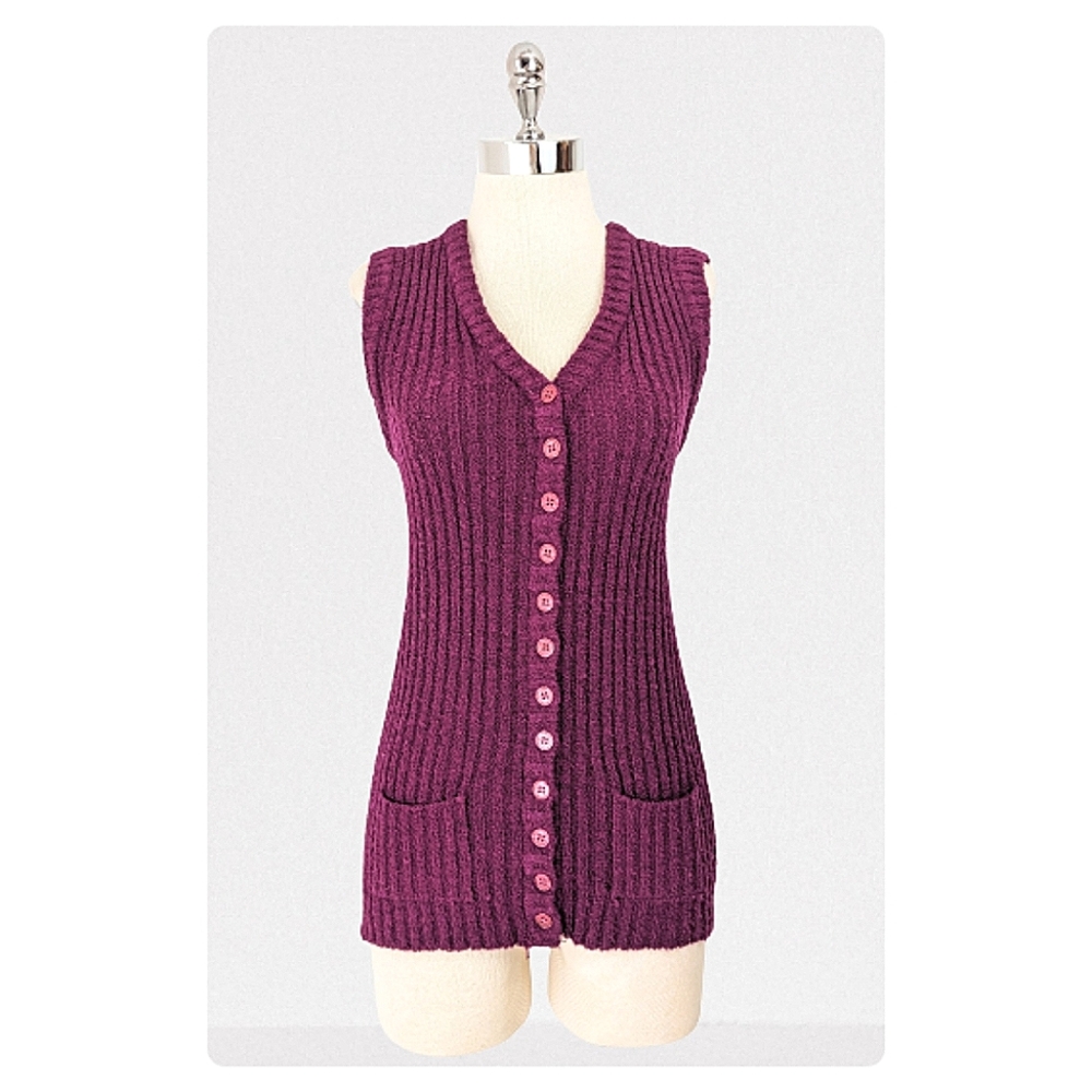 vintage 60's sweater vest